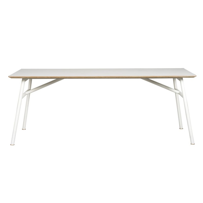 RO Glenda Dining Table White